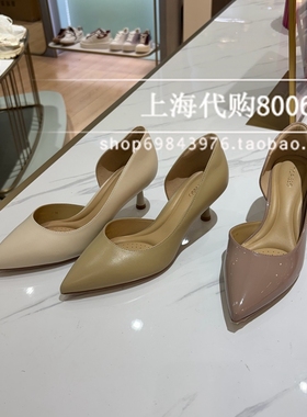 tigrisso蹀愫2025夏季女鞋都市尖头高跟鞋通勤浅口单鞋TA65153-11