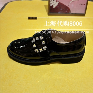 tigrisso/蹀愫2025春季女鞋增高小皮鞋魔术贴女乐福鞋 TA65105-51