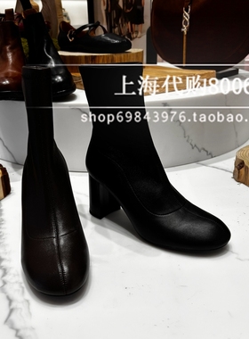 Joy&Peace真美诗2025冬季女靴摩登女郎时装靴弹力瘦瘦靴短靴C2201