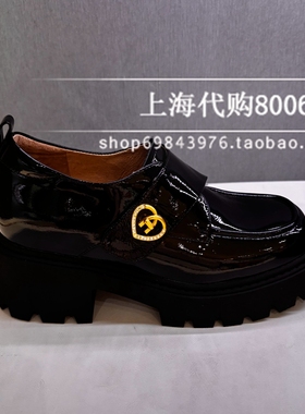 tigrisso蹀愫2025秋季女鞋高跟乐福鞋英伦小皮鞋女单鞋TA65502-53