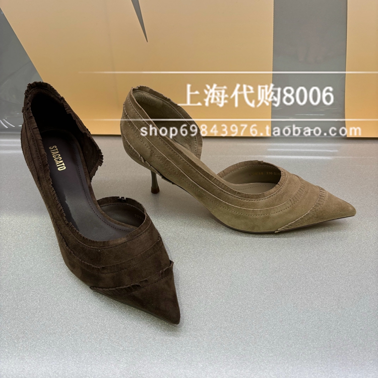 2024秋季高跟女鞋Staccato优雅