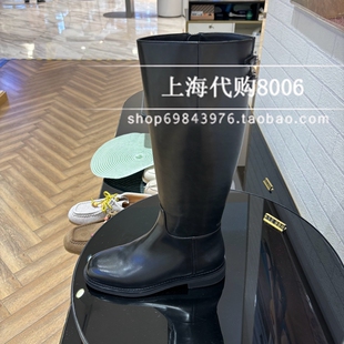 natursun娜冉2025冬季女靴专柜正品时尚平跟长靴骑士靴N25539133