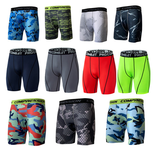 篮球打底短裤田径透气速干打底裤科比跑步健身  训练紧身运动铲裤