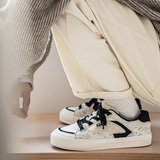 1613-2879-P80休闲板鞋男鞋白色拼色百搭轻便耐磨运动鞋青年潮鞋，男鞋休闲鞋，星座1613-1