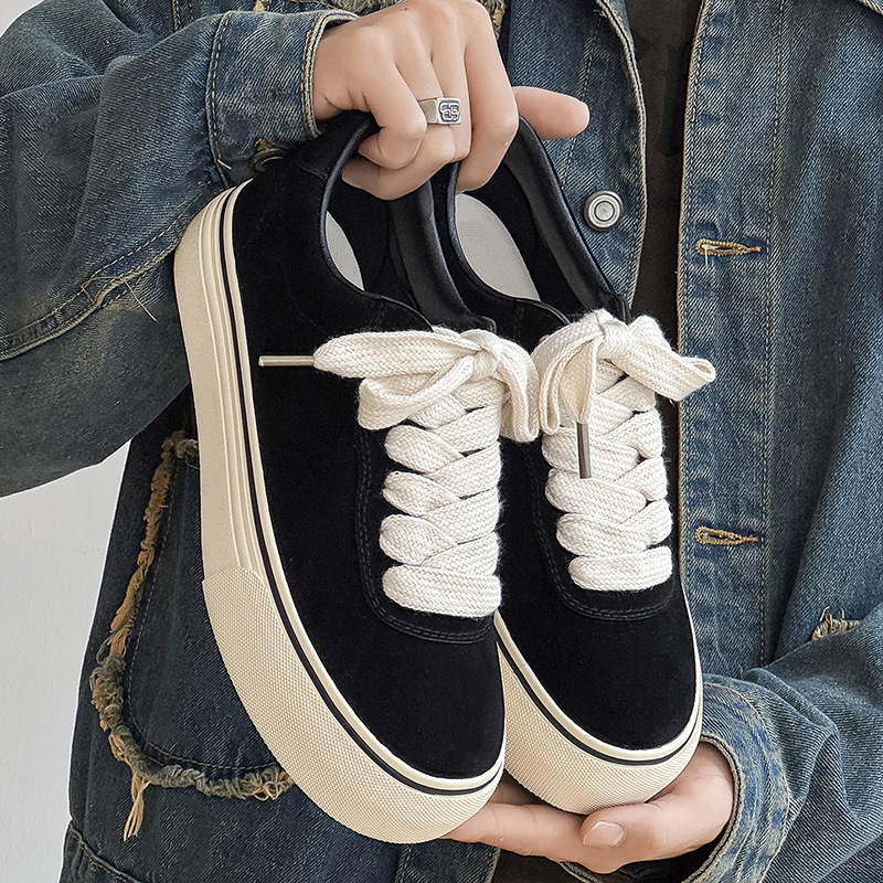 1613-2826-P68厚底透气帆布鞋增高2025新款休闲男鞋男板鞋潮鞋，男鞋帆布鞋，星座1613-1