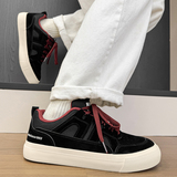 1613-2898-P68黑色板鞋男休闲风厚底面包鞋百搭高级感潮鞋2026春，男鞋休闲鞋，星座1613-1