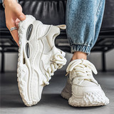 1613-2903-P60男鞋厚底老爹鞋休闲运动鞋增高百搭潮鞋2026春，男鞋休闲鞋，星座1613-1