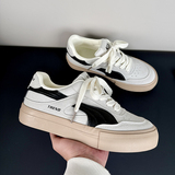 1613-2854-P75红色厚底德训鞋男百搭板鞋学生休闲运动鞋潮流2025，男鞋休闲鞋，星座1613-1