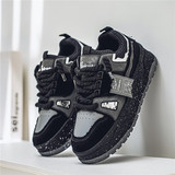 1613-2897-P70复古厚底老爹男休闲板鞋拼色百搭潮流运动板鞋耐磨，男鞋休闲鞋，星座1613-1