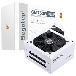 鑫谷 金牌全模组电源 GM650W/750W/850W 白色电源1250W PCIe5.0