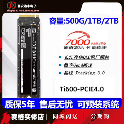 致态Ti6001T/500G/2T固态硬盘