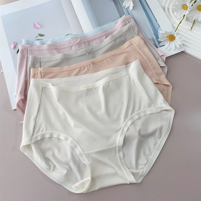 女士内裤包臀中腰透气无痕轻薄