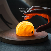 PRANSITO元 渡小馒头矿石小夜灯礼物卧室睡眠灯床头氛围充电高颜值