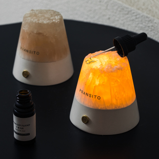 元 渡小北极冰山扩香石床头氛围灯充电小夜灯矿石香薰精油卧室摆件