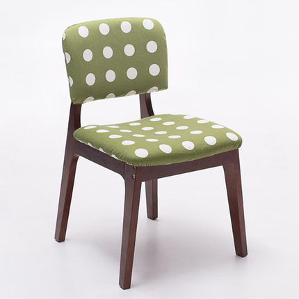 简域实木餐椅简约北欧餐桌椅时尚靠背椅创意木椅洽谈椅小设计