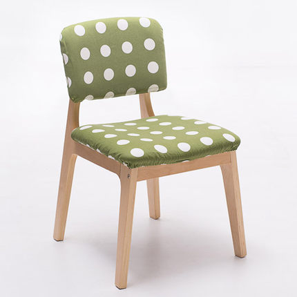 简域实木餐椅简约北欧餐桌椅时尚靠背椅创意木椅洽谈椅小设计