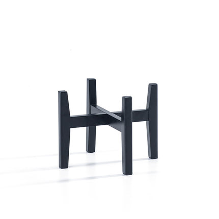 简域实木花架客厅花几阳台花盆架子绿萝展示架现代室内落地花架木