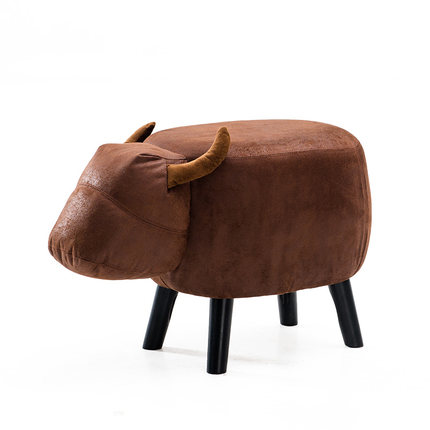 简域小凳子儿童创意鞋凳实木换鞋凳沙发凳穿鞋凳布艺坐凳门口矮凳