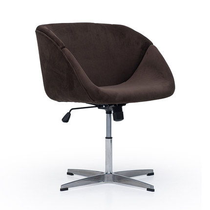 简域休闲椅现代soho办公椅北欧单人椅子创意懒人电脑椅简约靠背椅