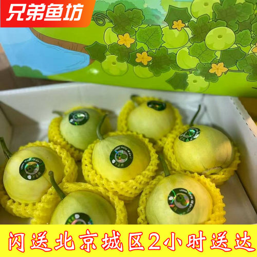 畛甜马连庄甜瓜皮薄酥脆果肉饱满