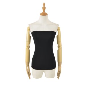 辣妹黑色抹胸带吊带背心女春夏季 设计感内搭打底裹胸无肩带上衣