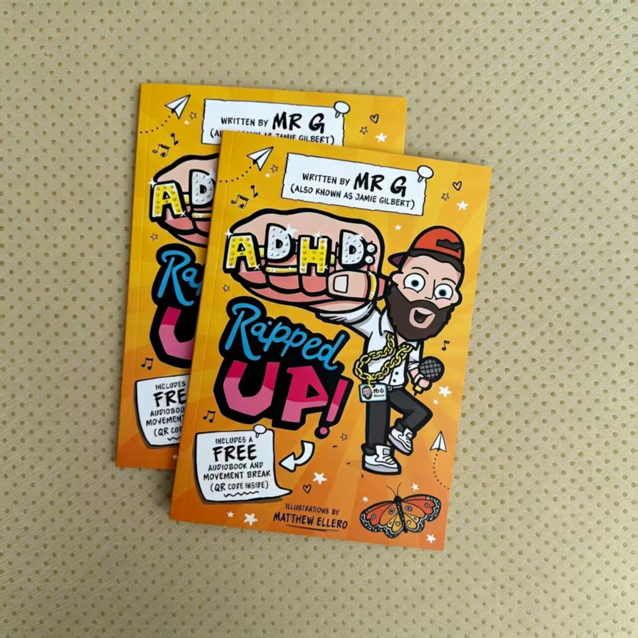 ADHD多动症英文说唱漫画版笔记本
