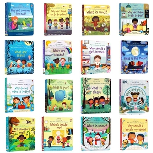 and Lift Questions flap Answers外贸儿童卡通英语绘本玩具 the