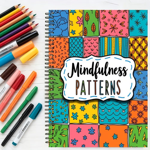 MindfulnessPatternsA4涂色书