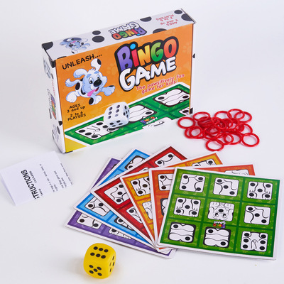 儿童宾果骰子卡牌亲子益智桌游