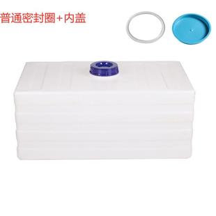 车载运输挖机加柴油专用塑料大油桶 加厚防渗漏215L长方形油箱卧式
