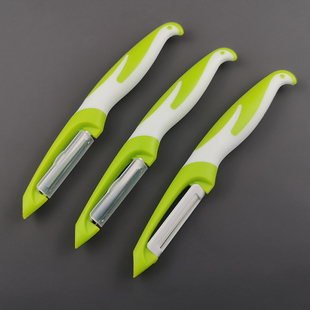 陶瓷削皮刀瓜刨厨房专用瓜果刨皮刀锯齿款保护套水果剥皮商用家用