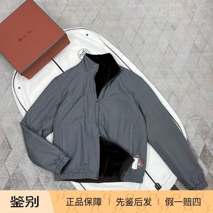 外套时尚 男士 百搭休闲上衣海狸鼠毛内胆bomber夹克 PIANA新款 LORO