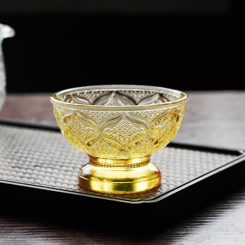 琉璃佛前供水杯佛堂佛具用品大全供奉供具敬神观音菩萨家用供水碗,家居饰品,装饰摆件,淘宝优惠券,粉丝福利购,淘宝优惠卷