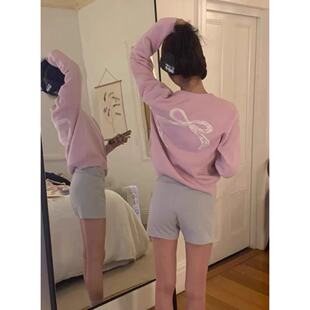 【现货】maybebaby韩国衬衫甜美温柔风气质慵懒感V领长袖上衣女