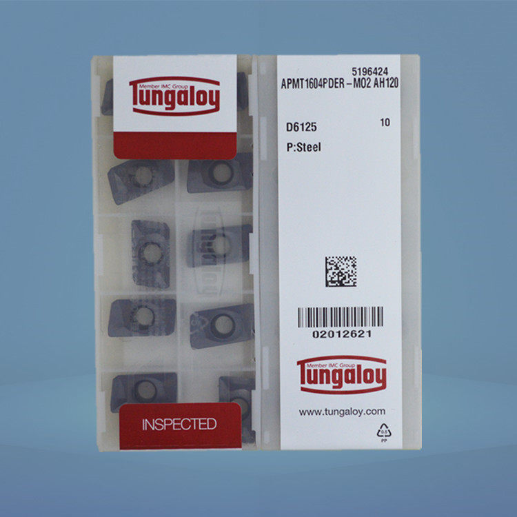东芝Tungaloy数控铣刀片APMT1604PDER-MO2 AH120大R0.8