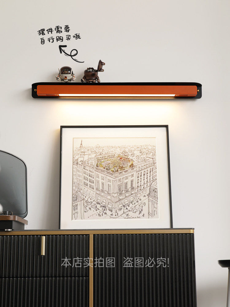 可以存放古董风格壁灯客厅沙发背景壁灯法式覆古床头灯卧室书房氛