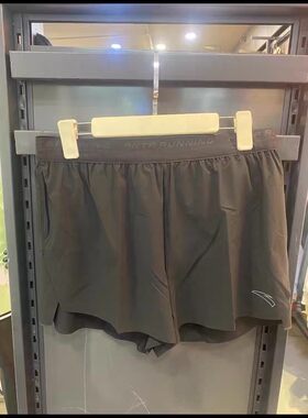安踏男速干跑裤，面料舒适，L/175，3XL/190 货号：852335513-1