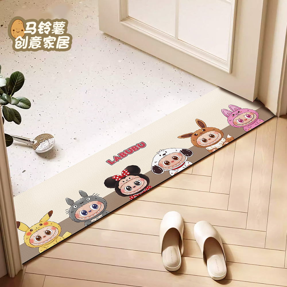 马铃薯长条吸水硅藻泥门槛垫