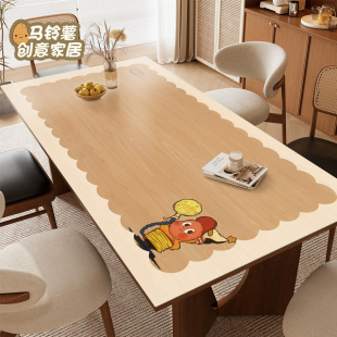星星人桌垫家用餐桌垫防油防水免洗桌布客厅茶几桌面保护垫可定制