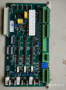 拆机谛洲注塑机EMPC-6000输出板FOTD-9505