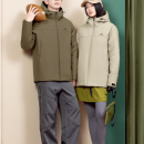 2025男女同穿软壳内涵轻户外运动登山服羽绒服九成品翻新加工定制