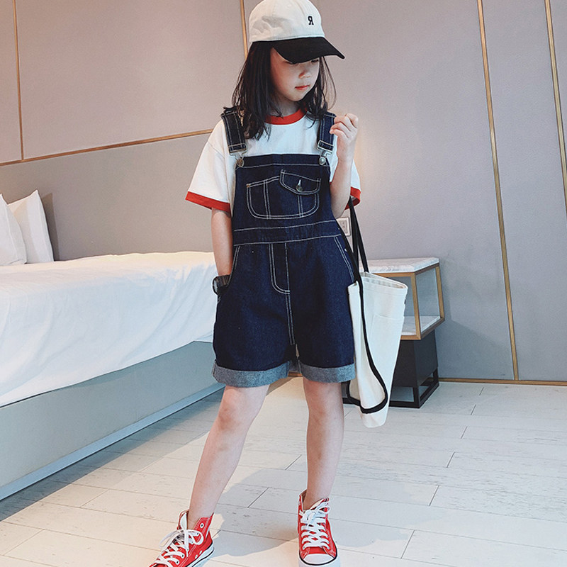 夏季儿童装小女孩薄款裤子图片
