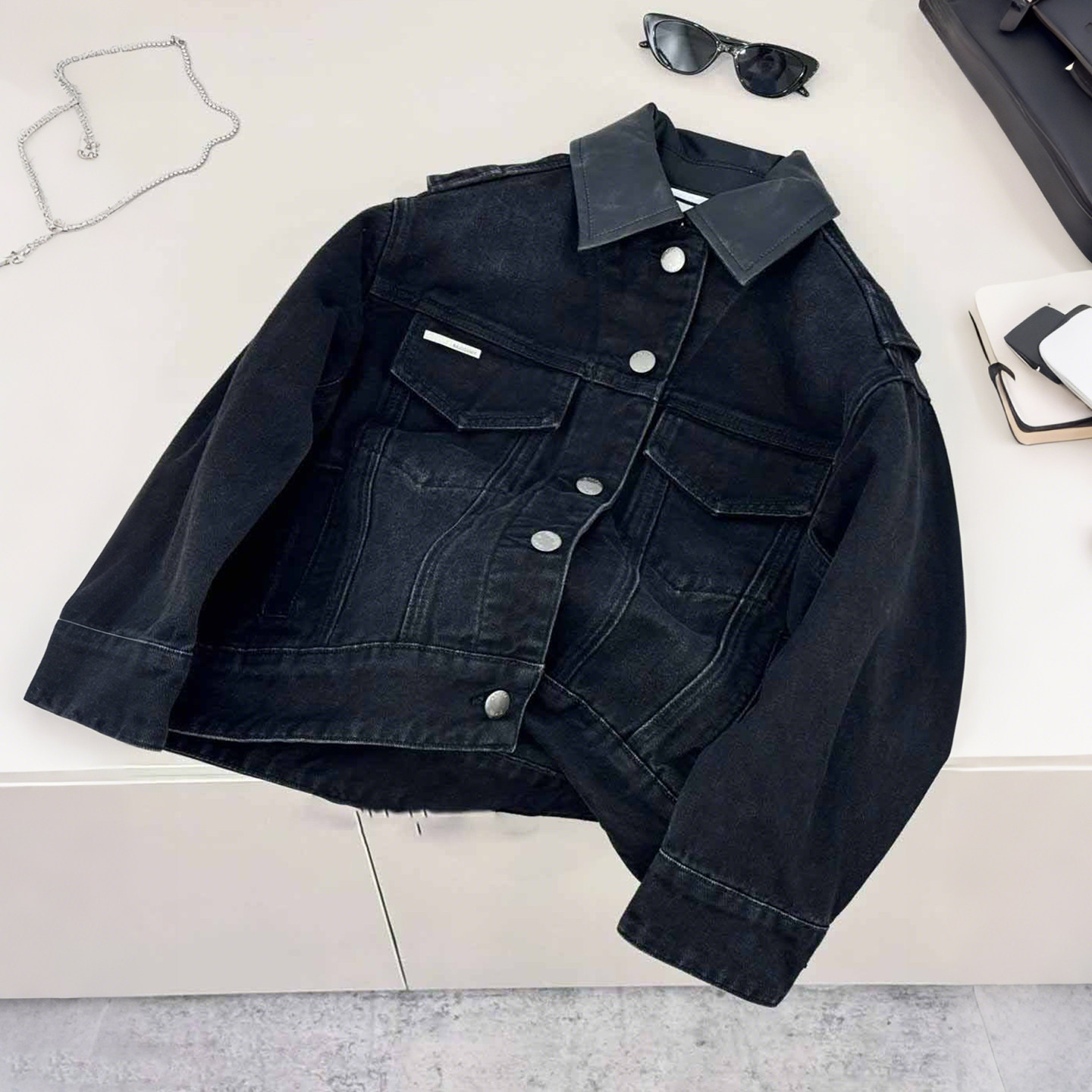 男童牛仔外套春装2026新款中大童宽松休闲夹克衫女童超好韩系上衣,童装/婴儿装/亲子装,儿童牛仔外套,淘宝优惠券,粉丝福利购,淘宝优惠卷