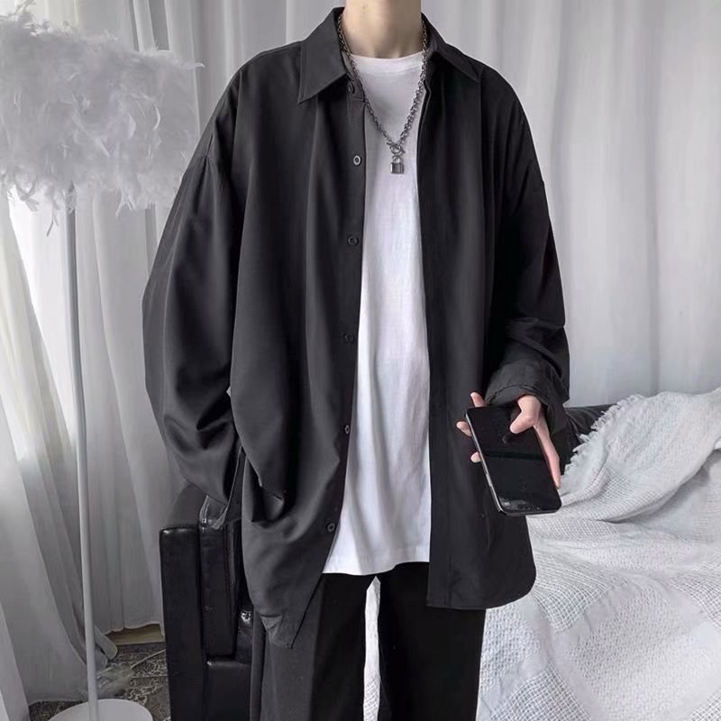 禁欲系男装冷淡风衬衣dk小众设衬衫