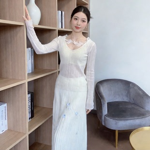 小众设计宽松慵懒气质针织上衣JY644 秋冬季 2025新款