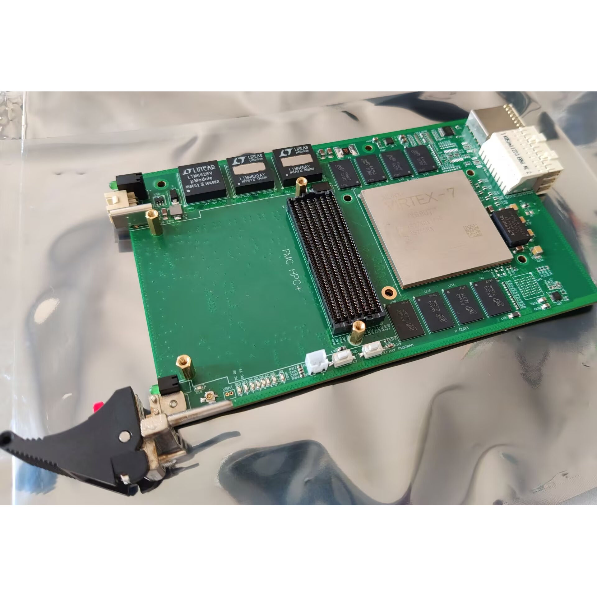3U PXIE xilinx fpga开发板 XC7V690T PCIE3.0信号处理卡全国产化