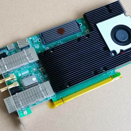 xilinx fpga开发板加速卡双通道DDR4 Virtex UltraScale + XCVU3P