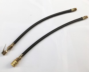 风速火鹰优耐特胎压表配件打气枪充气夹头纯铜气嘴自锁夹头加气管