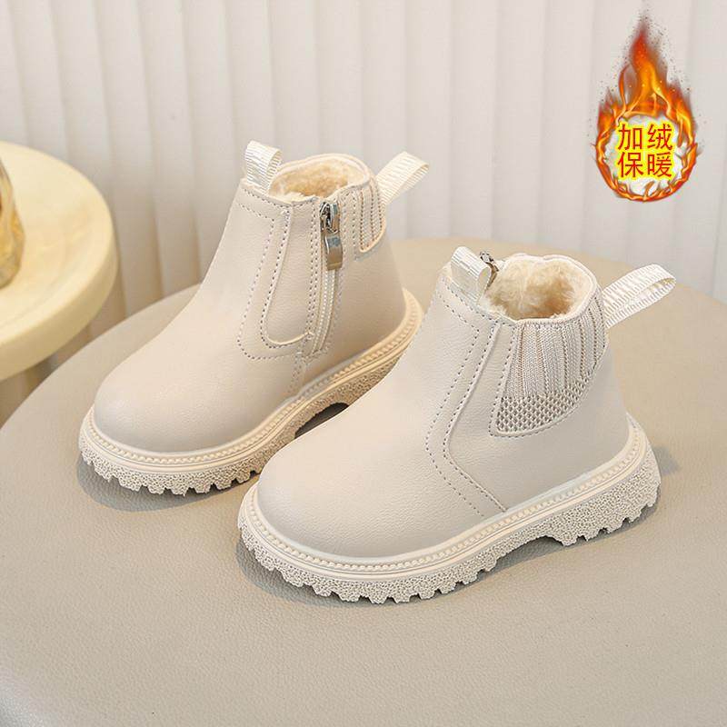 新款女童马丁靴秋冬男童棉靴儿童单靴子英伦童靴1到5岁宝宝加绒靴,童鞋/婴儿鞋/亲子鞋,皮靴,淘宝优惠券,粉丝福利购,淘宝优惠卷