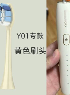 适配beautigo电动牙刷SN302牙刷头Y01充电线R935替换刷头RST66